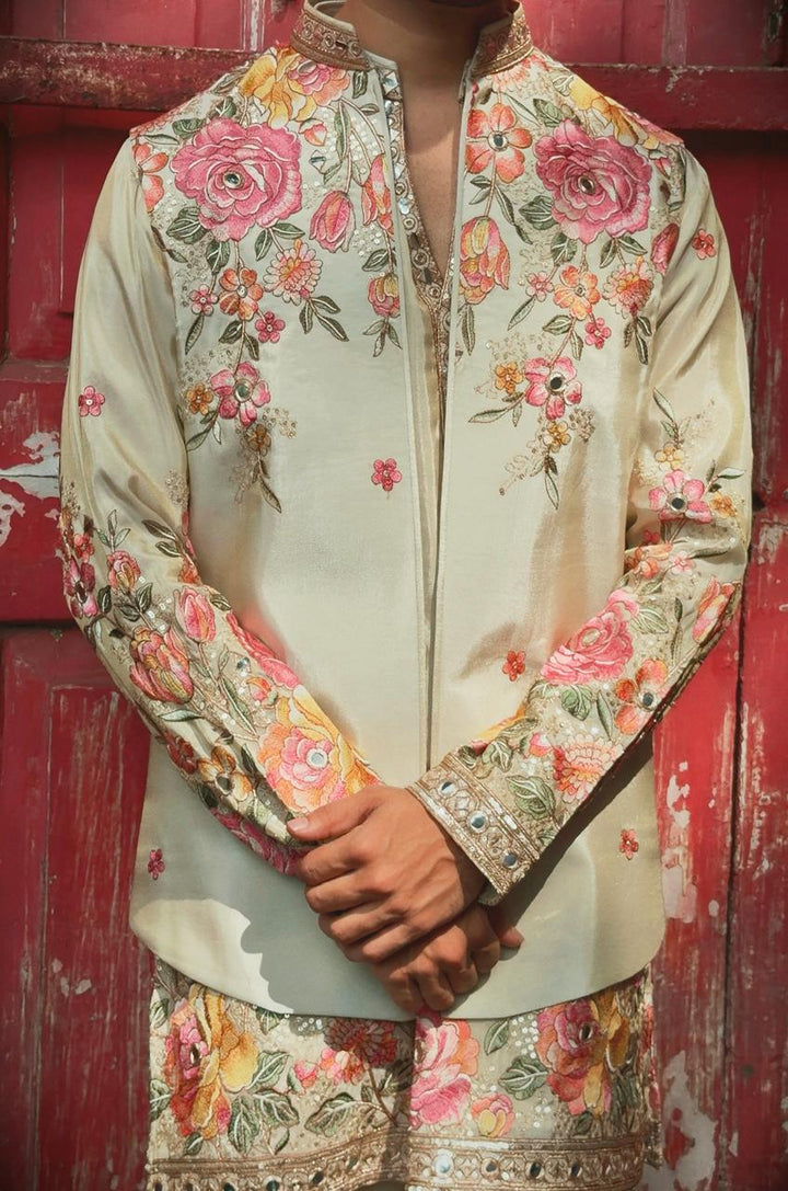Gulbahaar Royale Jacket Kurta Set