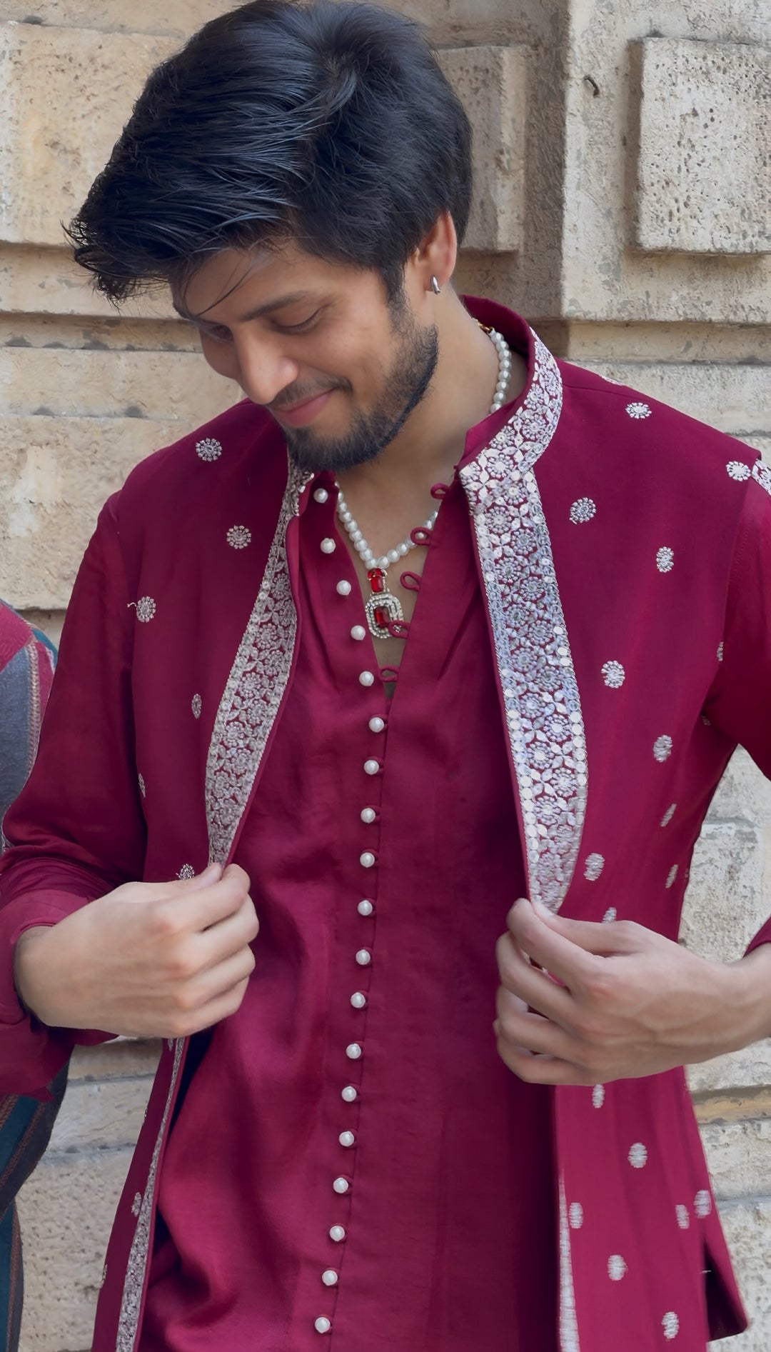 Zariya  Kurta Jacket Set