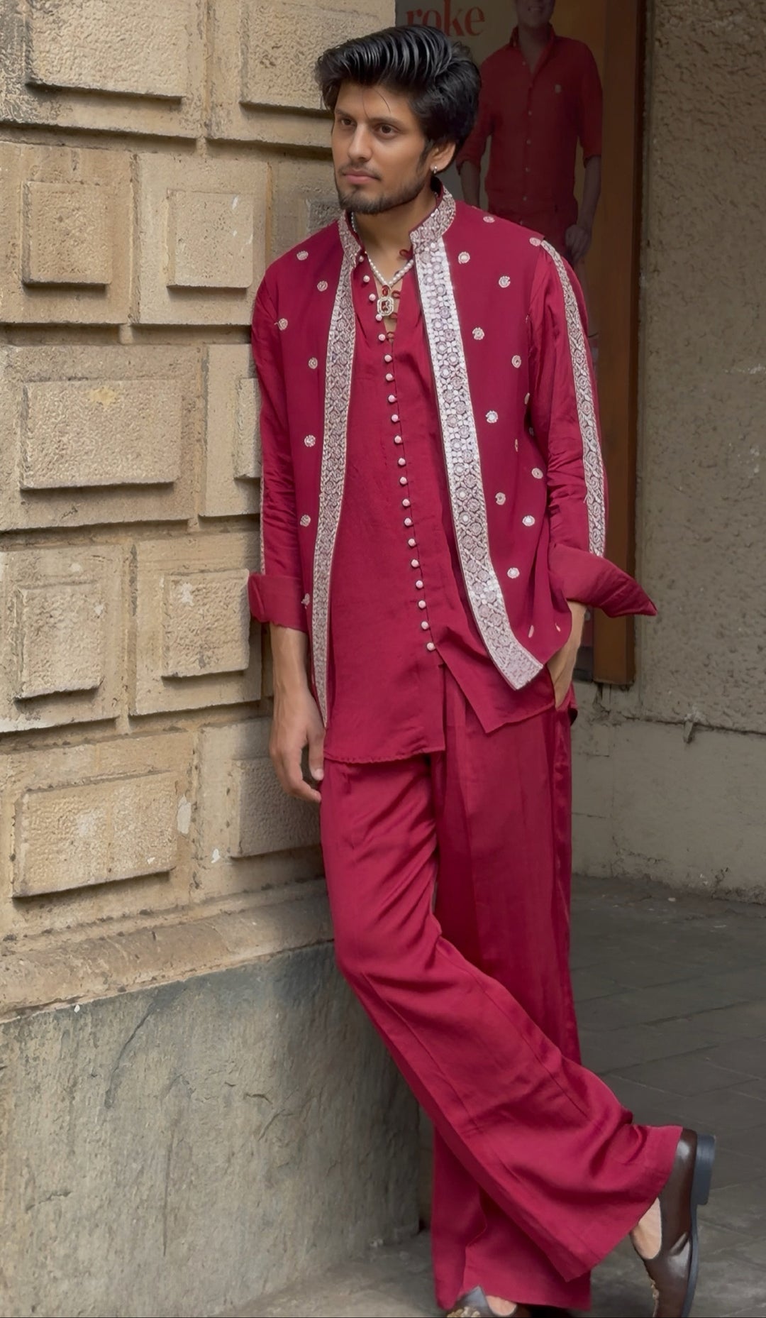 Zariya  Kurta Jacket Set