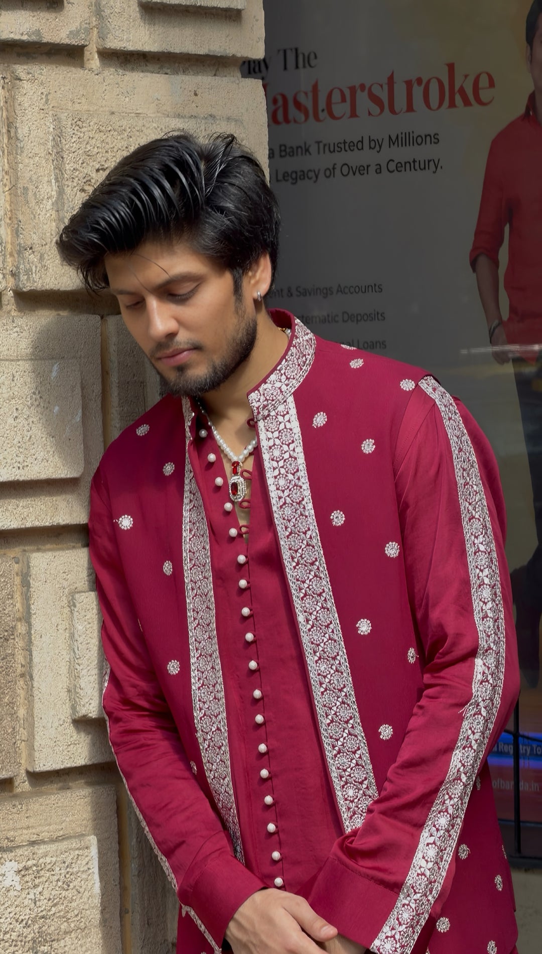 Zariya  Kurta Jacket Set