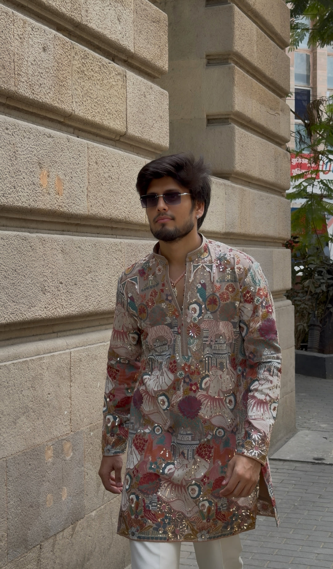 Heritage Bloom Kurta Set