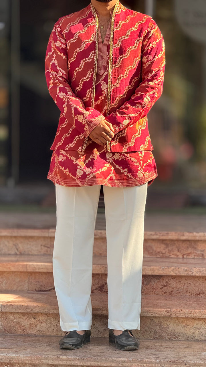 Jacket Kurta set