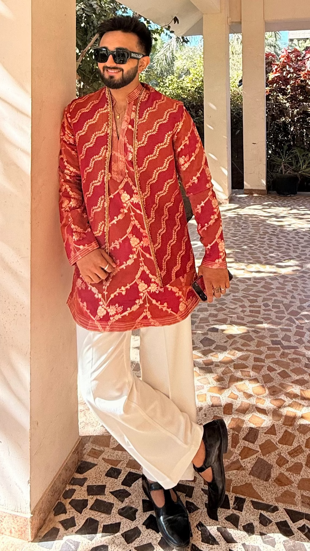 Jacket Kurta set