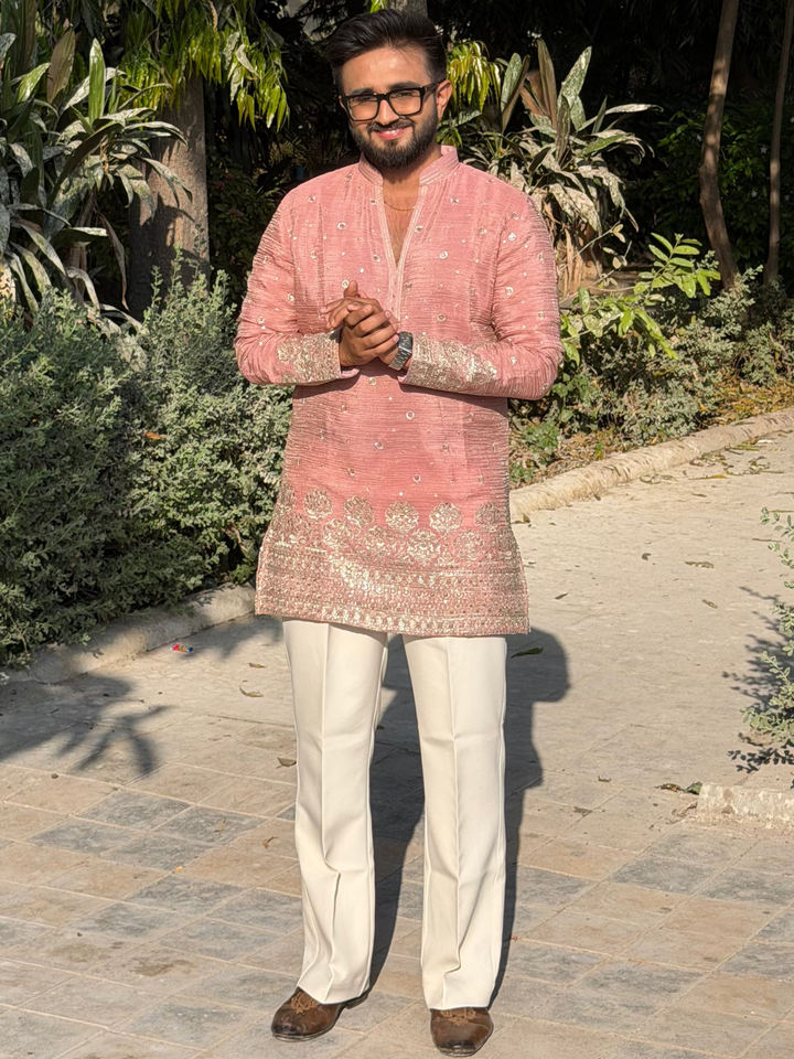Regal Embroidered Kurta
