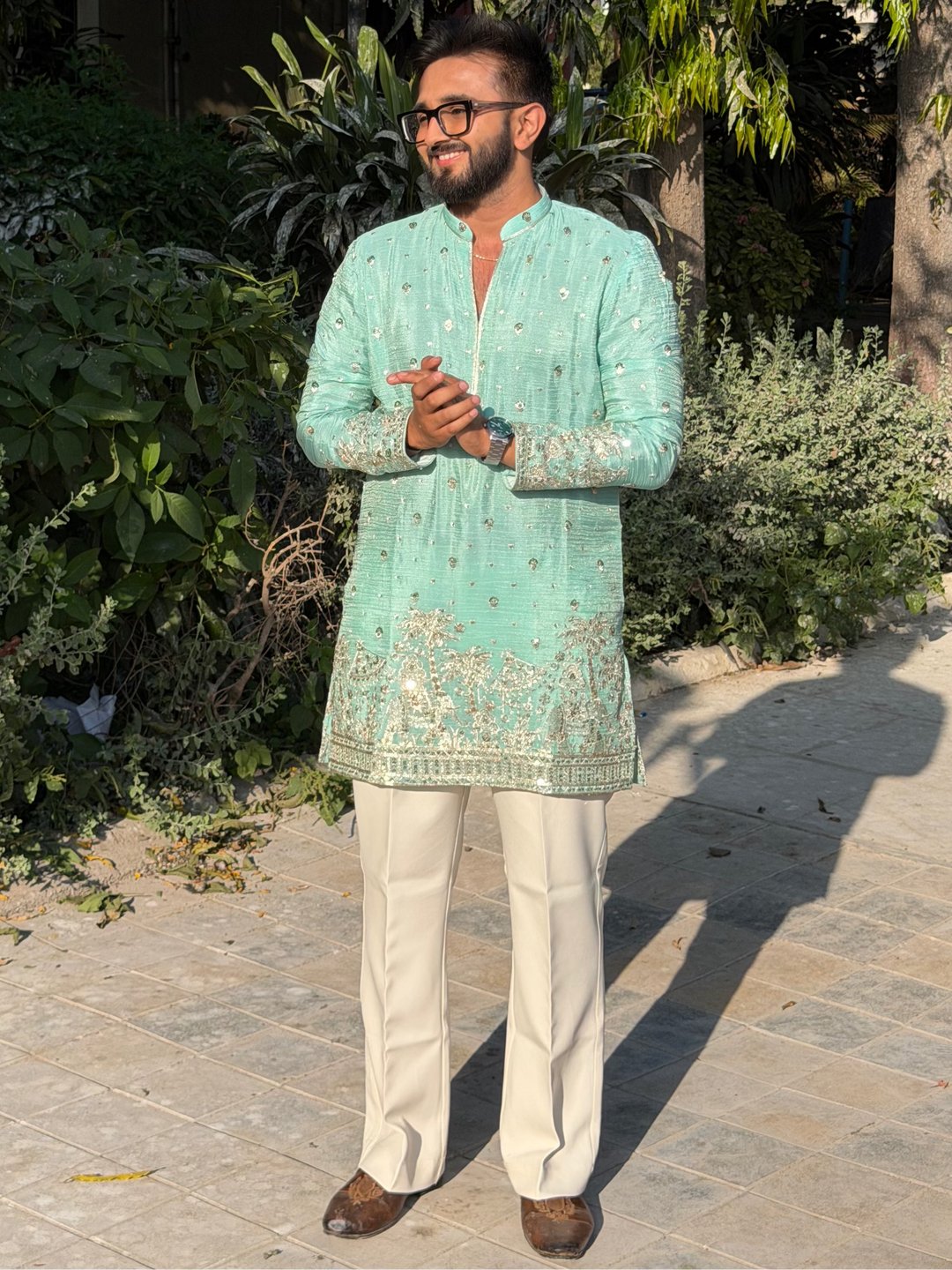 Regal Embroidered Kurta