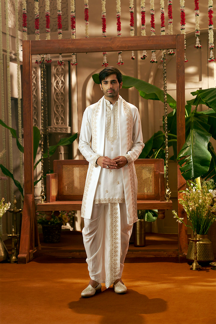 Floral Embroidered Kurta Set
