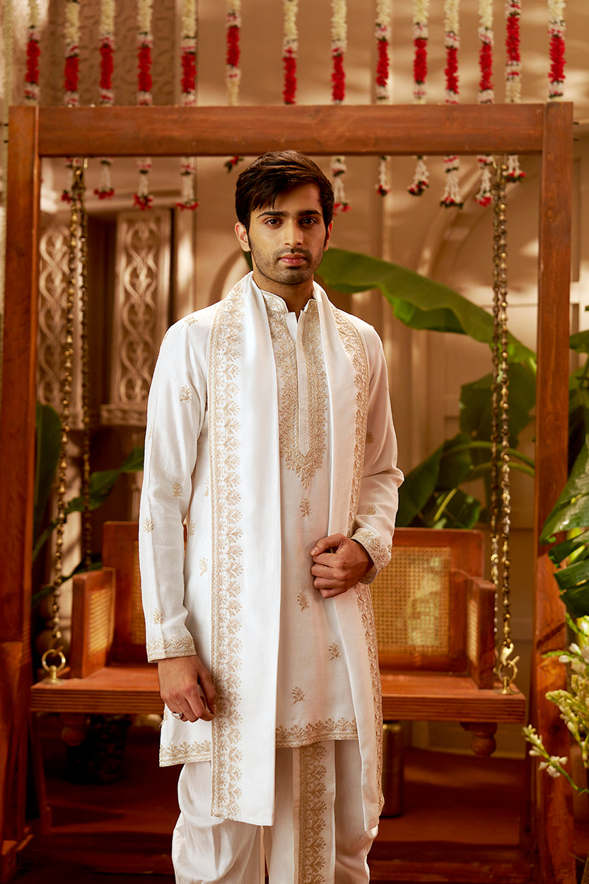 Floral Embroidered Kurta Set