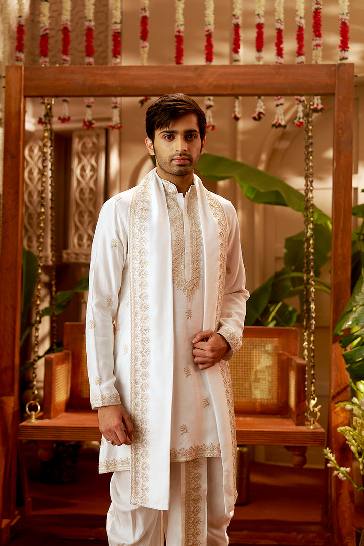 Floral Embroidered Kurta Set