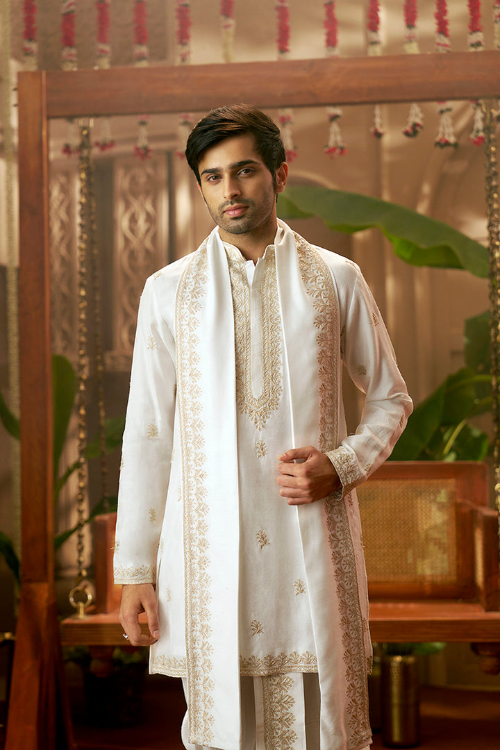 Floral Embroidered Kurta Set