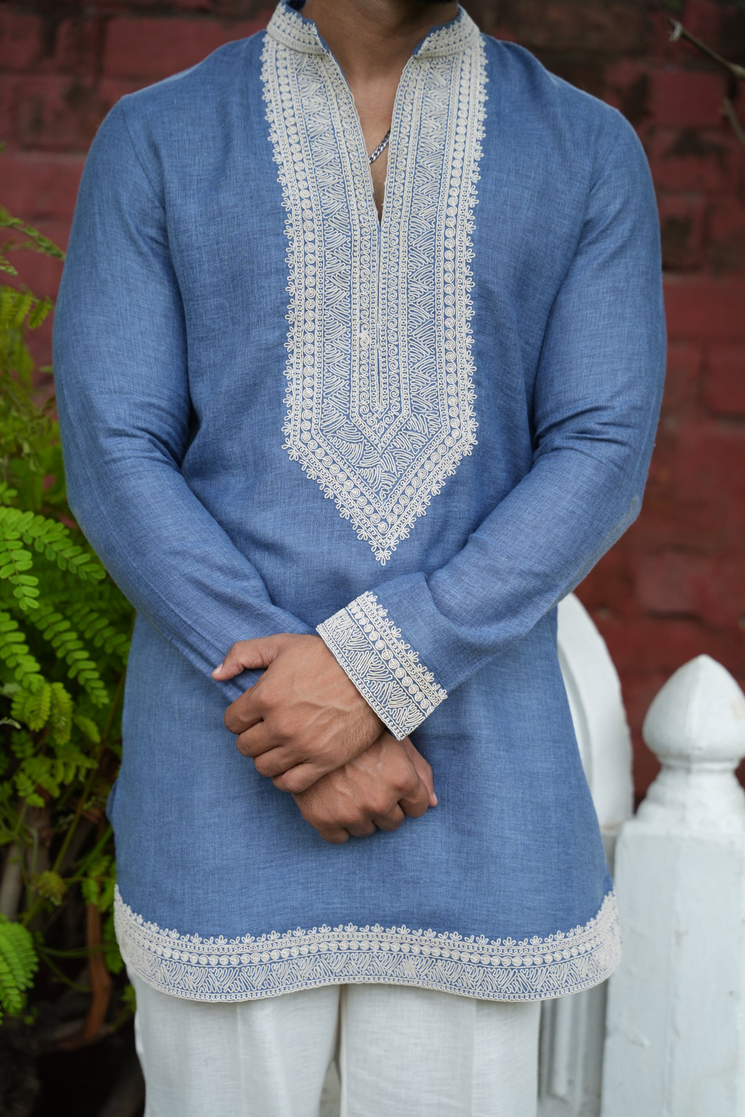Riviera Embroidered Kurta Set