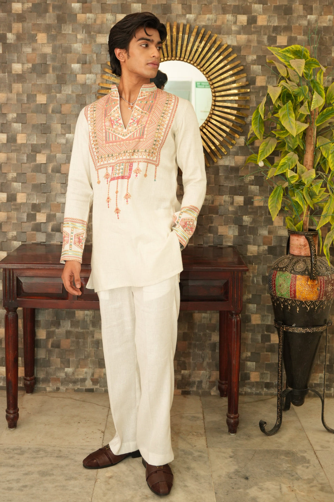 Riviera Rangmahal Printed Kurta Set
