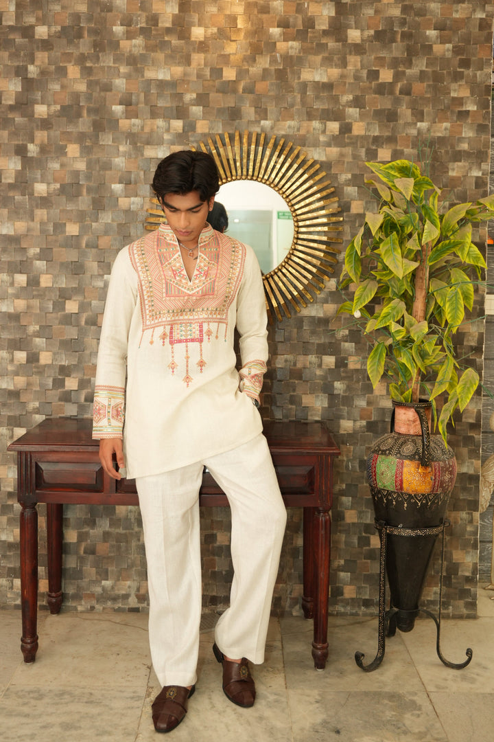 Riviera Rangmahal Printed Kurta Set