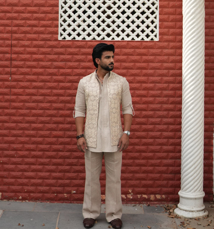 Riviera Jacket Kurta Set