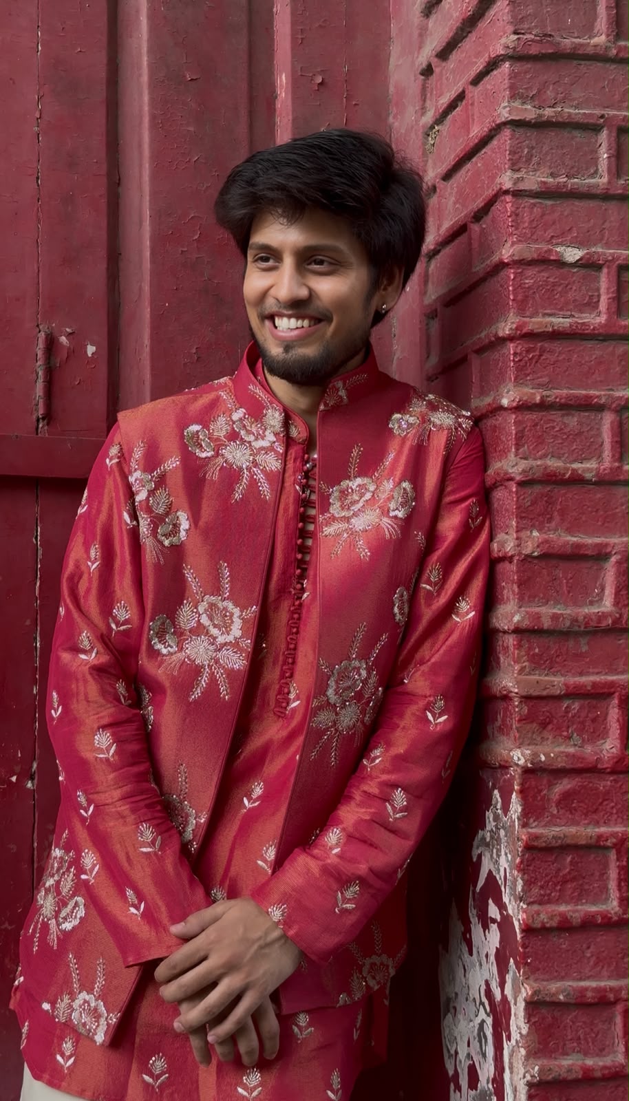 Gulnaar Royale Jacket Kurta Set