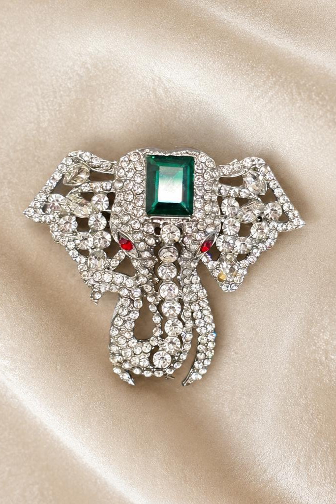 Imperial Elephant Brooch