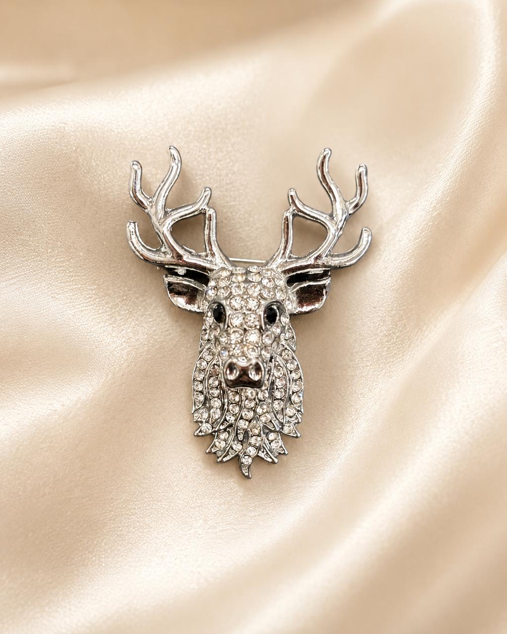 Royal Stag Brooch