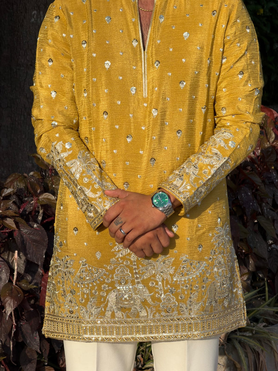 Regal Embroidered Kurta