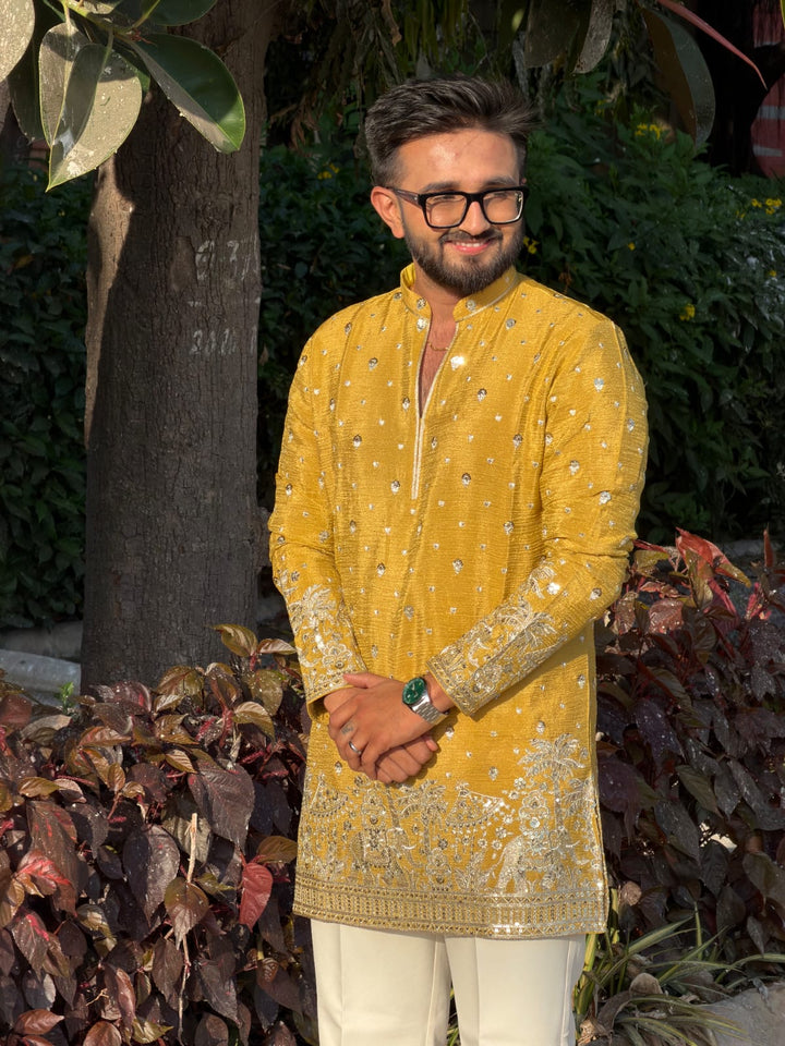 Regal Embroidered Kurta